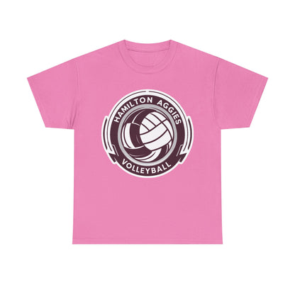 Adult Tee \ Hamilton Aggies Volleyball \ HAV1