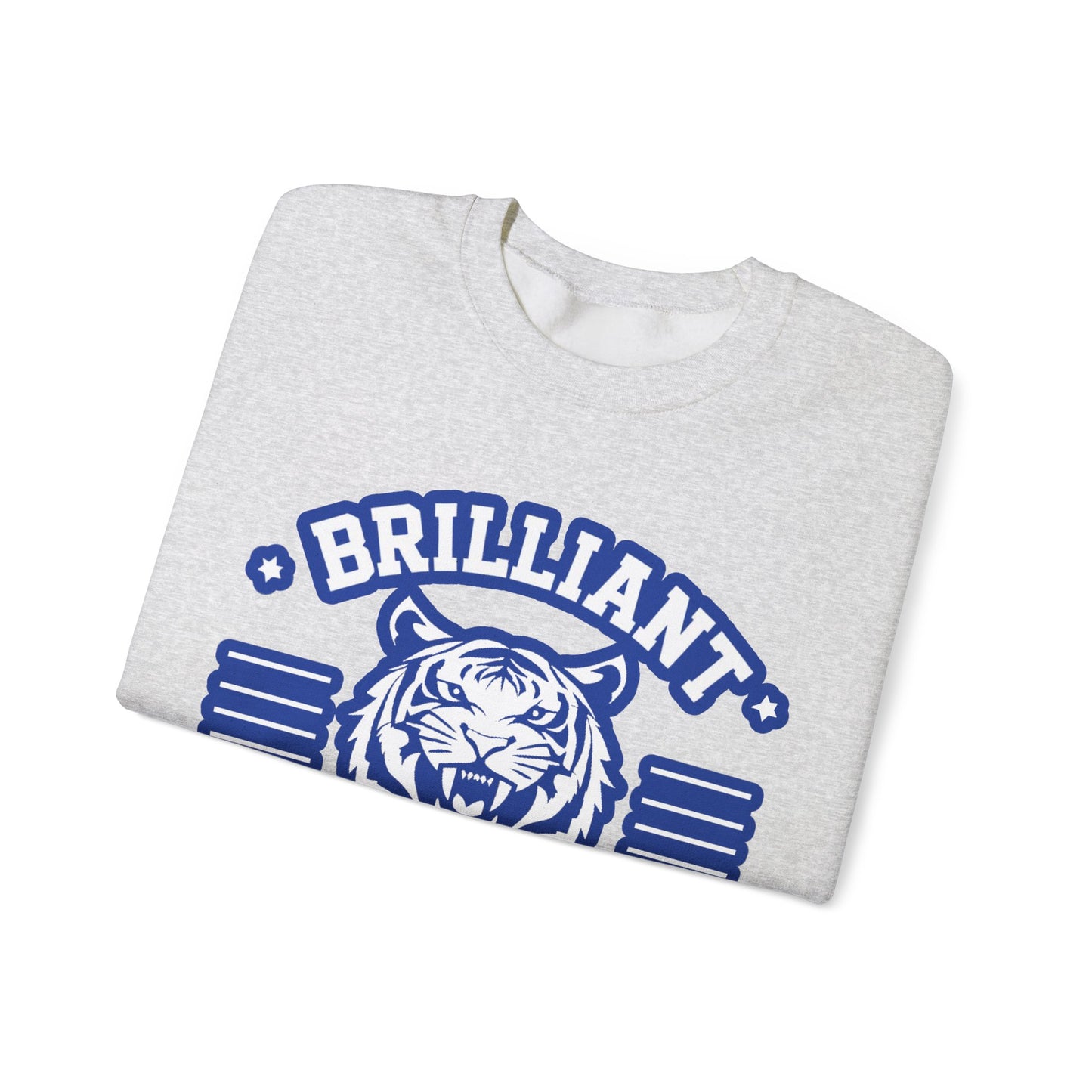 Adult Crewneck Sweatshirt \ Brilliant Tigers Football \ BTF2