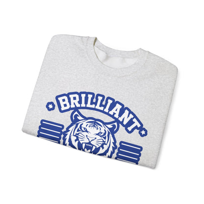 Adult Crewneck Sweatshirt \ Brilliant Tigers Football \ BTF2