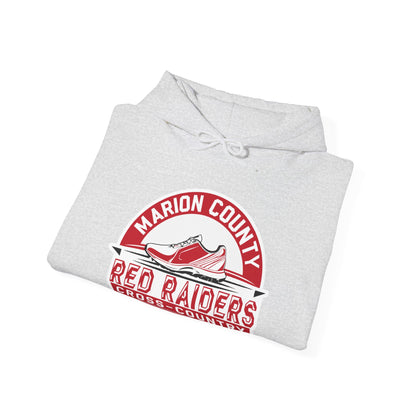 Adult Hoodie Sweatshirt \ Marion County Red Raiders Cross-Country \ MCCC1