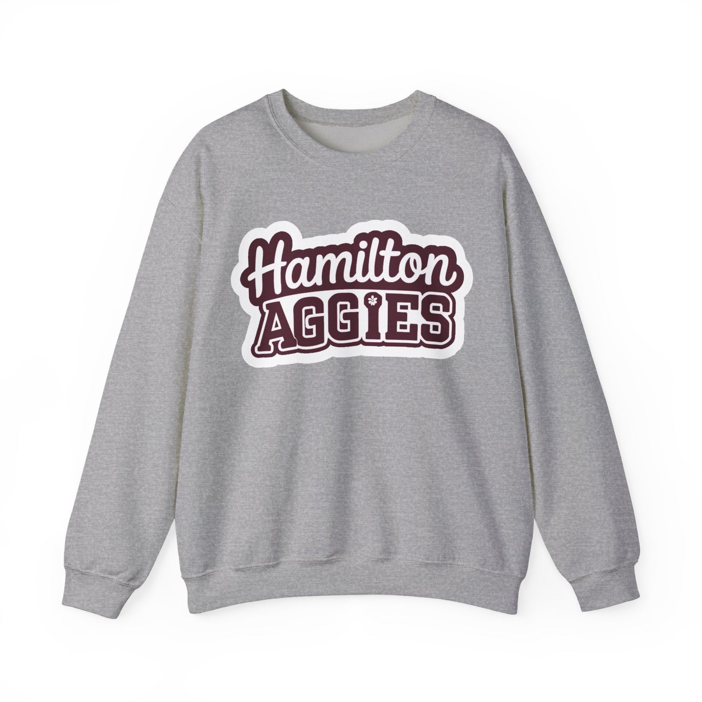 Adult Crewneck Sweatshirt \ Hamilton Aggies \ HAG2