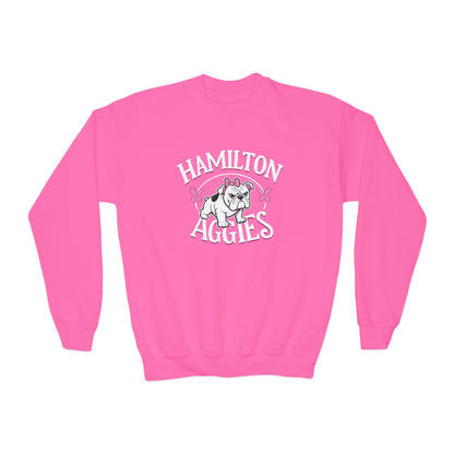 Youth Crewneck Sweatshirt \ Hamilton Aggies \ HAG4