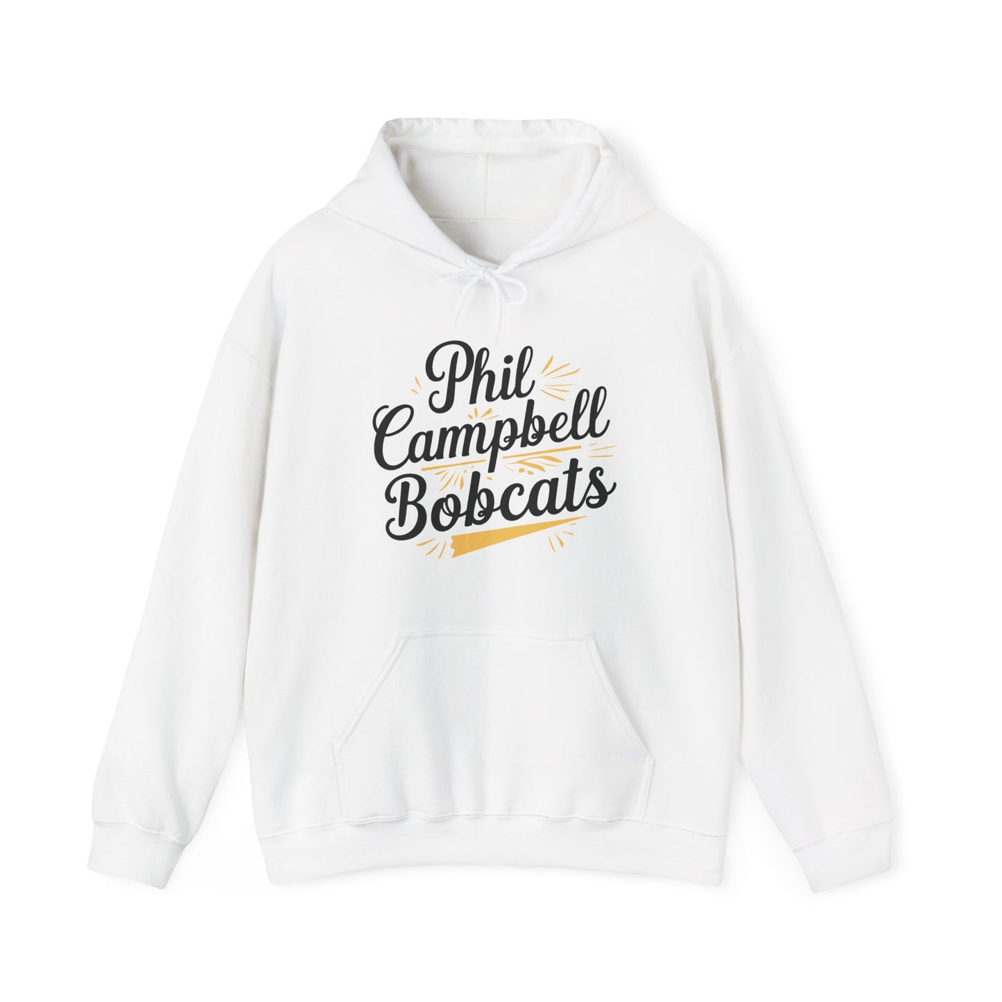 Adult Hoodie Sweatshirt \ Phil Campbell Bobcats \ PCBG2