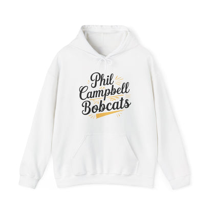 Adult Hoodie Sweatshirt \ Phil Campbell Bobcats \ PCBG2