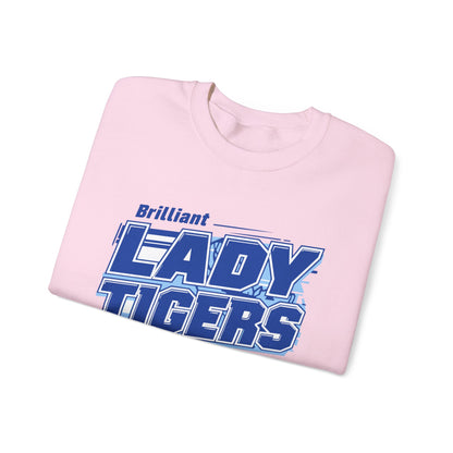 Adult Crewneck Sweatshirt \ Brilliant Tigers Basketball \ BTBKG2