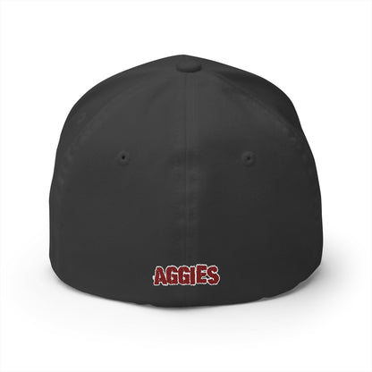 Closed-Back Structured Cap \ Hamilton Aggies \ HACBCD1