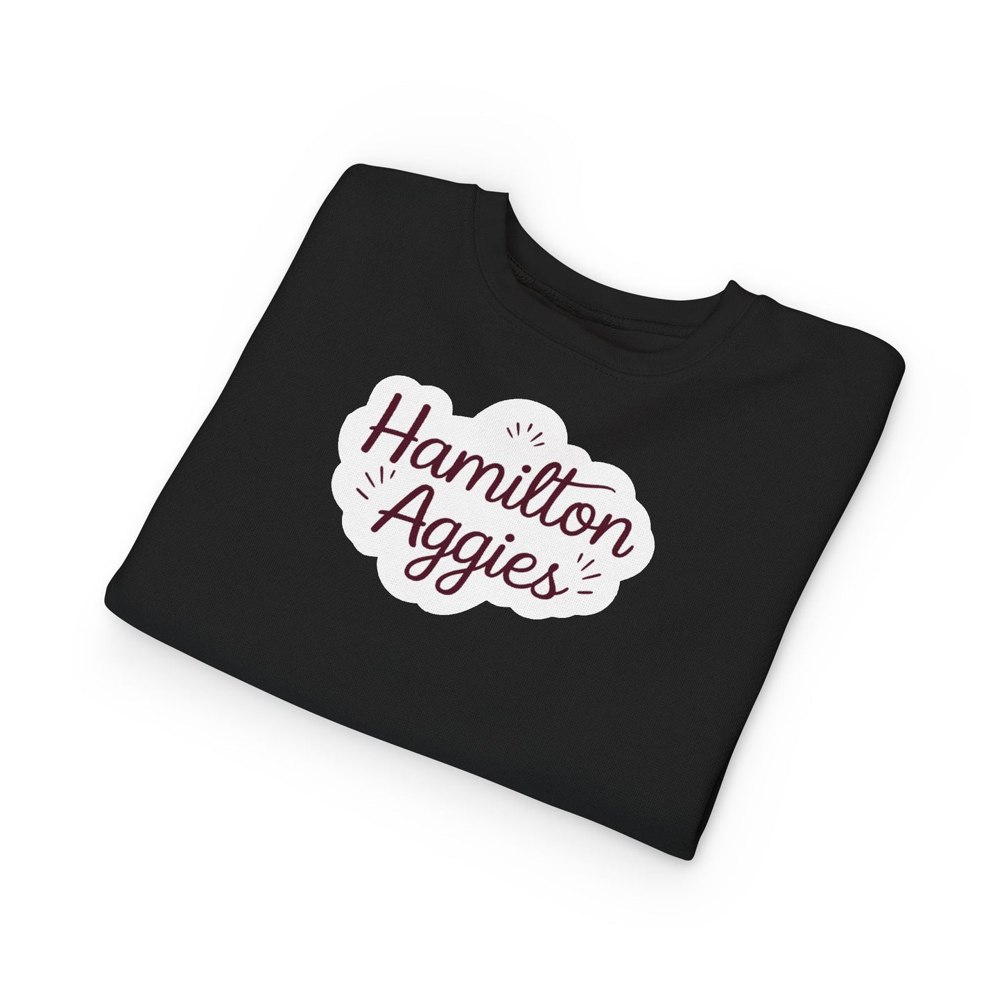 Toddler Crewneck Sweatshirt \ Hamilton Aggies \ HAG1