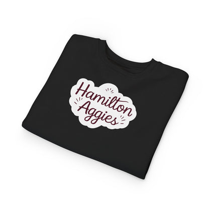 Toddler Crewneck Sweatshirt \ Hamilton Aggies \ HAG1