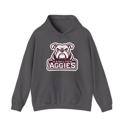 Adult Hoodie Sweatshirt \ Hamilton Aggies \ HA4