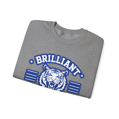 Adult Crewneck Sweatshirt \ Brilliant Tigers Football \ BTF2