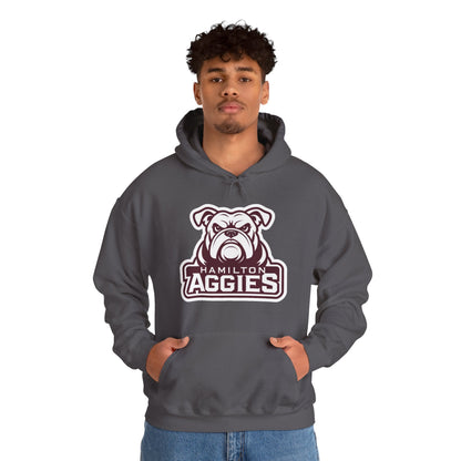 Adult Hoodie Sweatshirt \ Hamilton Aggies \ HA4