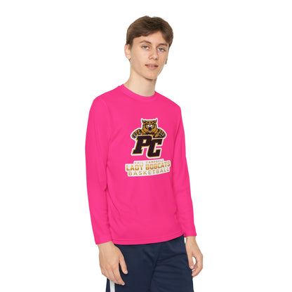 Youth Long Sleeve Tee \ Phil Campbell Bobcats Basketball \ PCBBKG1