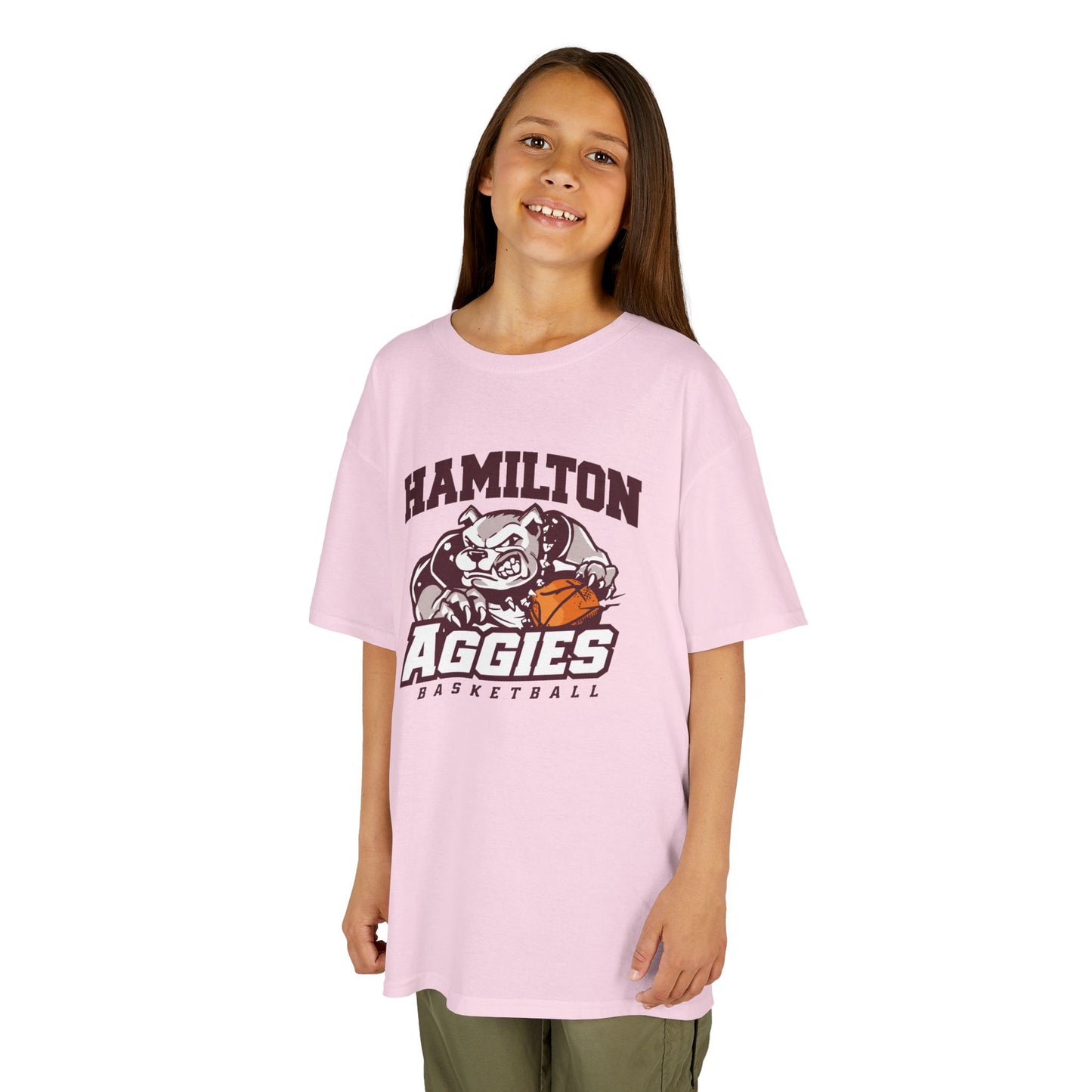 Youth Tee \ Hamilton Aggies Basketball \ HABB1
