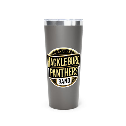 22oz Copper Insulated Tumbler \ Hackleburg Panthers Band \ HPB2