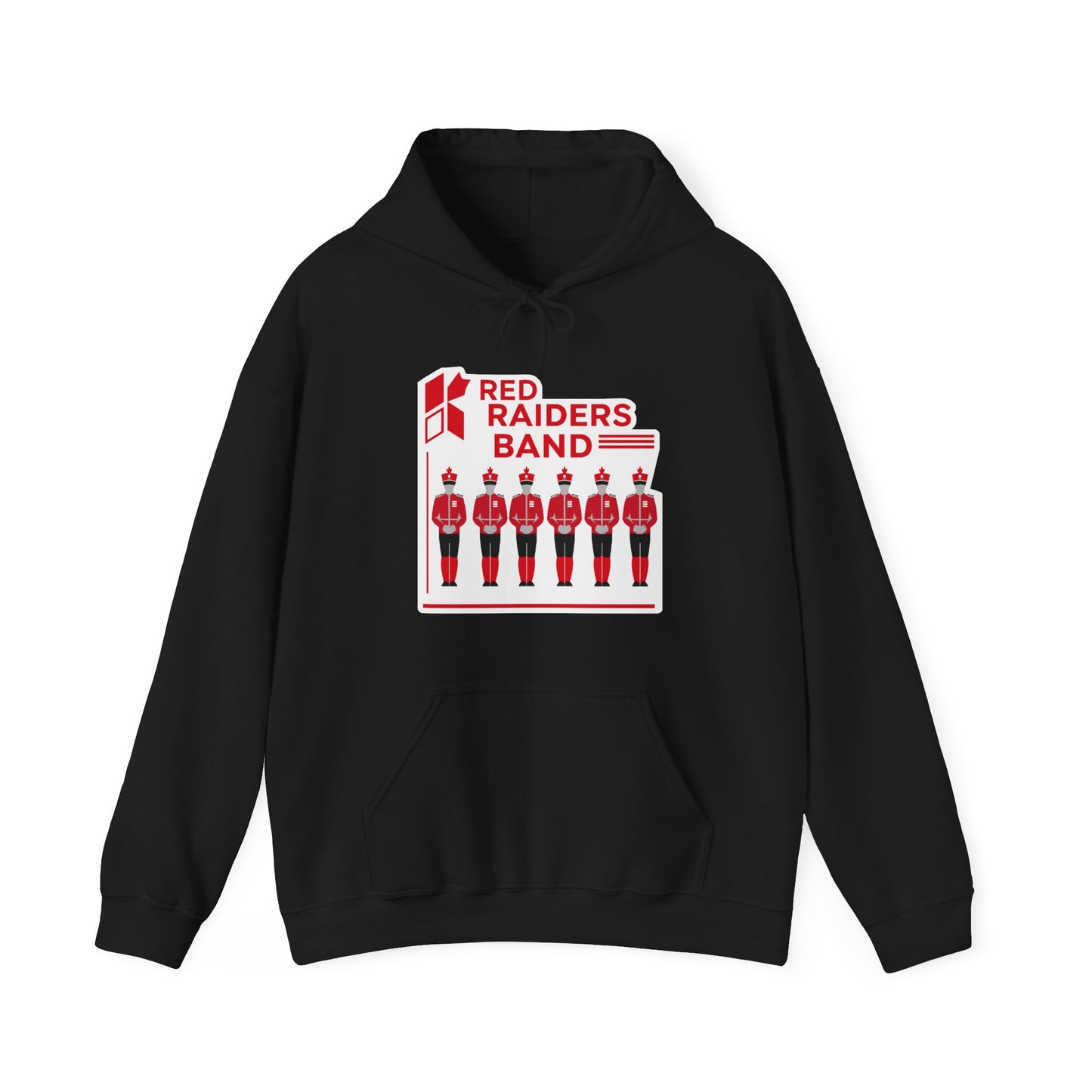 Adult Hoodie Sweatshirt \ Marion County Red Raiders Band \ MCB1