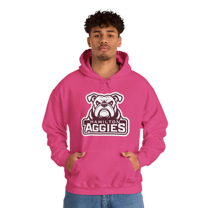 Adult Hoodie Sweatshirt \ Hamilton Aggies \ HA4