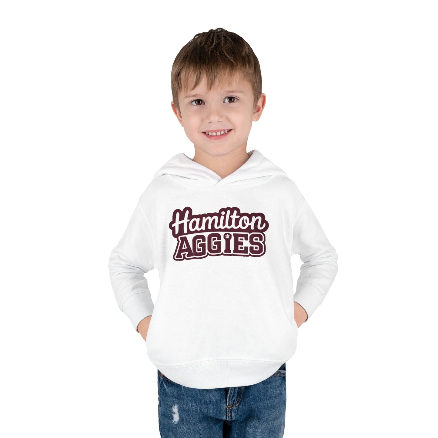 Toddler Hoodie Sweatshirt \ Hamilton Aggies \ HAG2