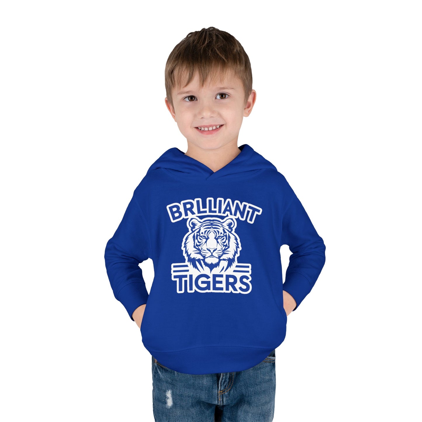 Toddler Hoodie Sweatshirt \ Brilliant Tigers \ BT1