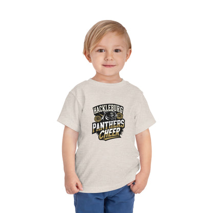 Toddler Tee \ Hackleburg Panthers Cheer \ HPC1