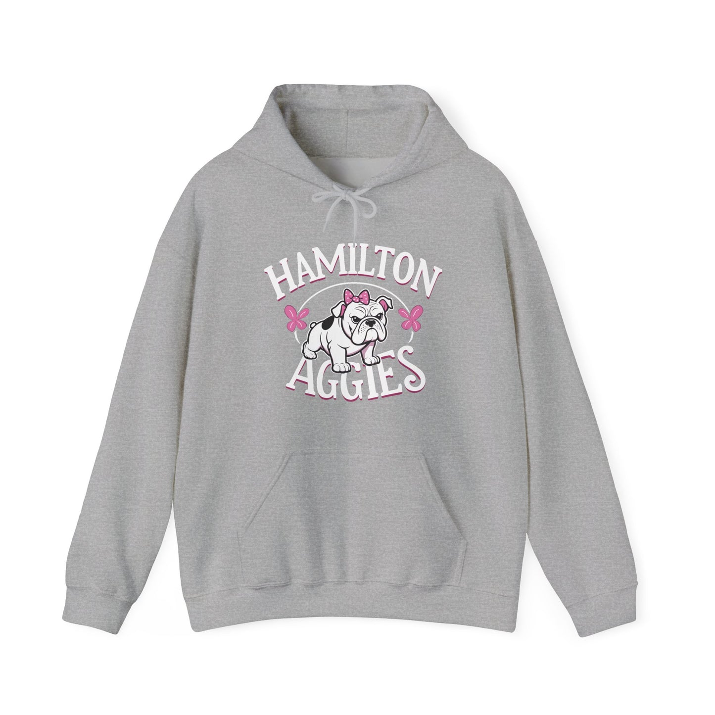 Adult Hoodie Sweatshirt \ Hamilton Aggies \ HAG4