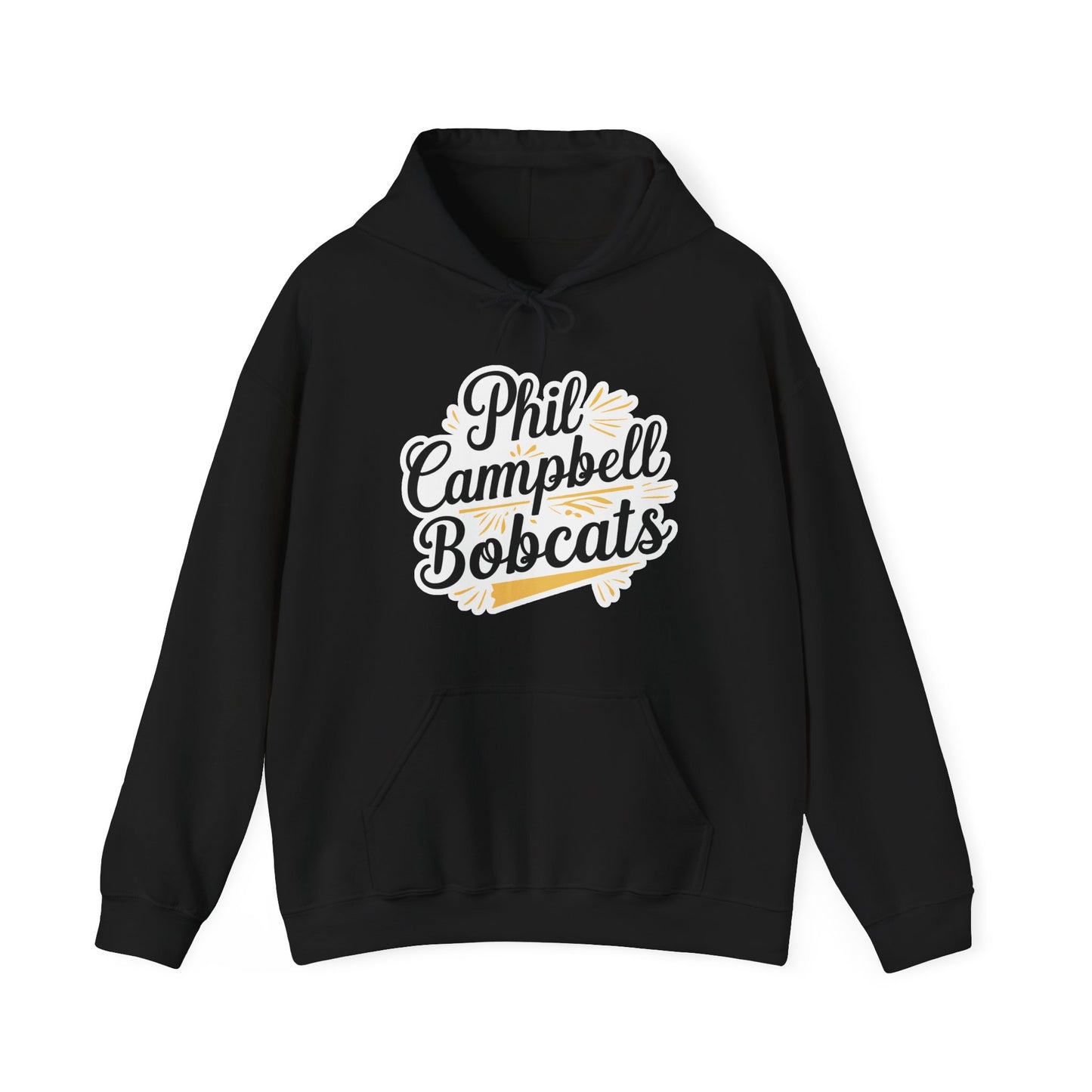 Adult Hoodie Sweatshirt \ Phil Campbell Bobcats \ PCBG2