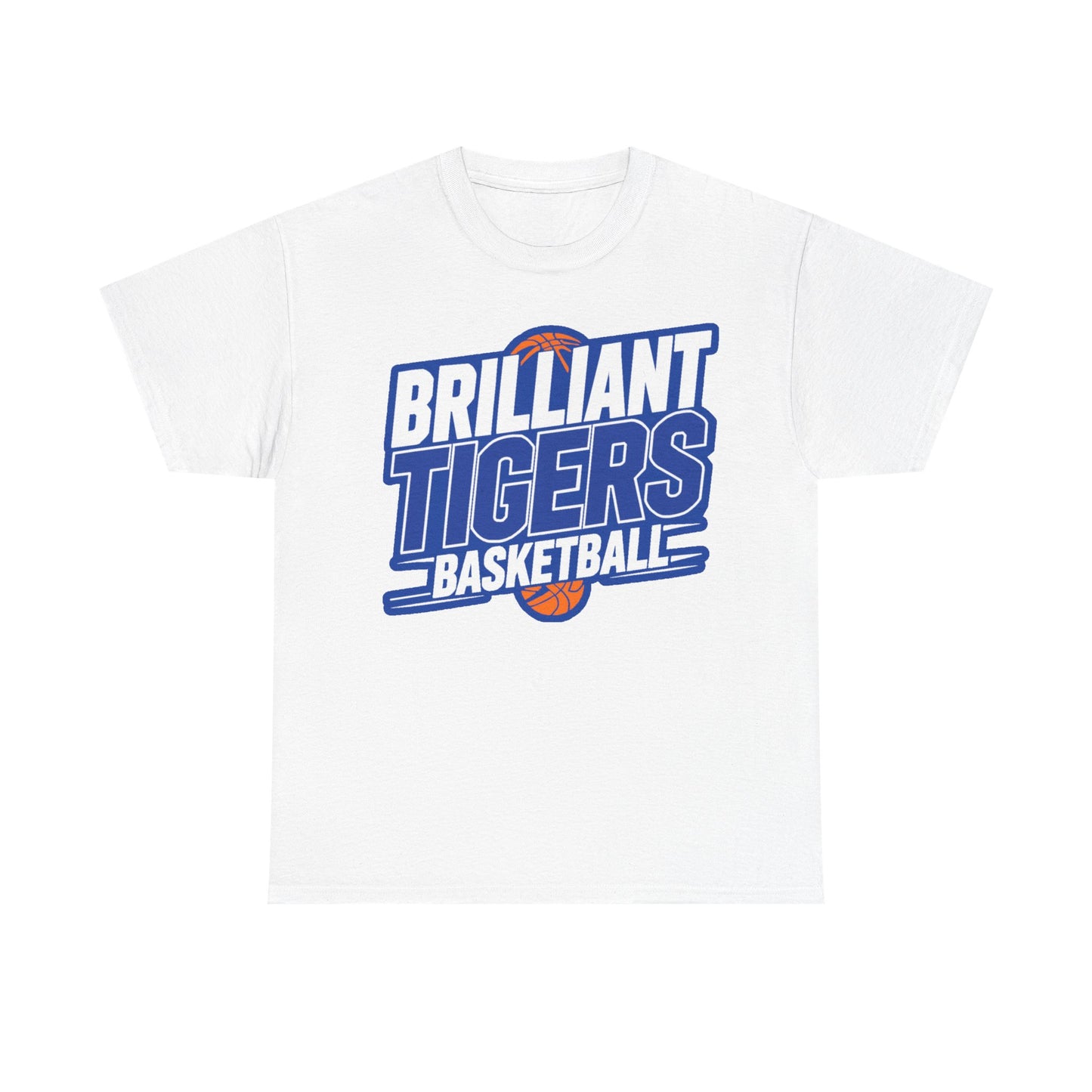Adult Tee \ Brilliant Tigers Basketball \ BTBK1
