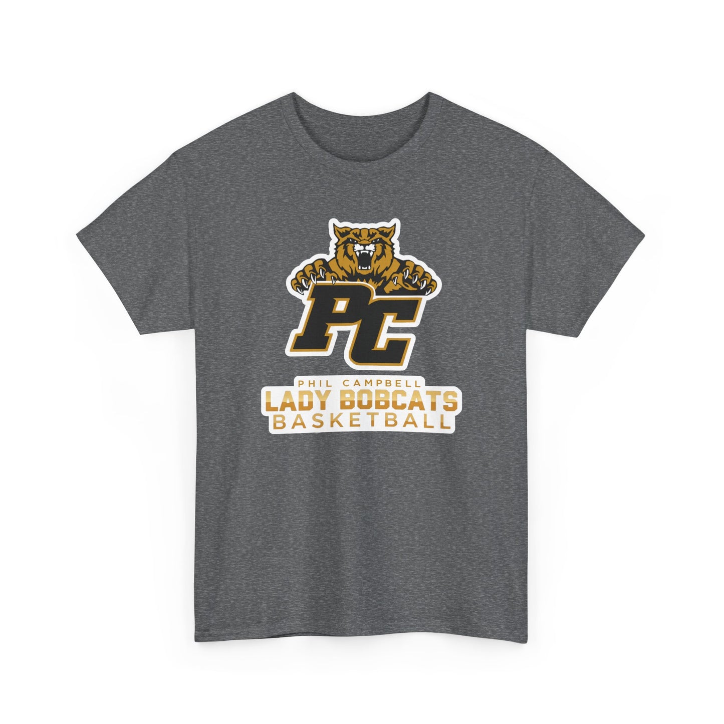 Adult Tee \ Phil Campbell Bobcats Basketball \ PCBBKG1