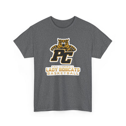 Adult Tee \ Phil Campbell Bobcats Basketball \ PCBBKG1