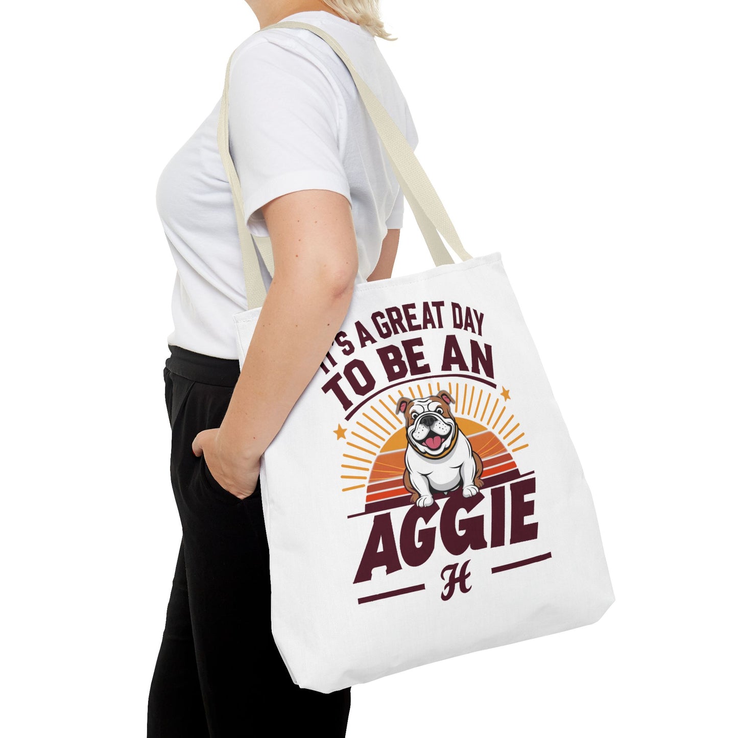 Tote Bag \ It's a Great Day to be an Aggie! \ GDA2
