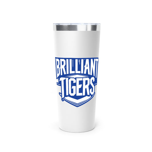 22oz Copper Insulated Tumbler \ Brilliant Tigers \ BT2