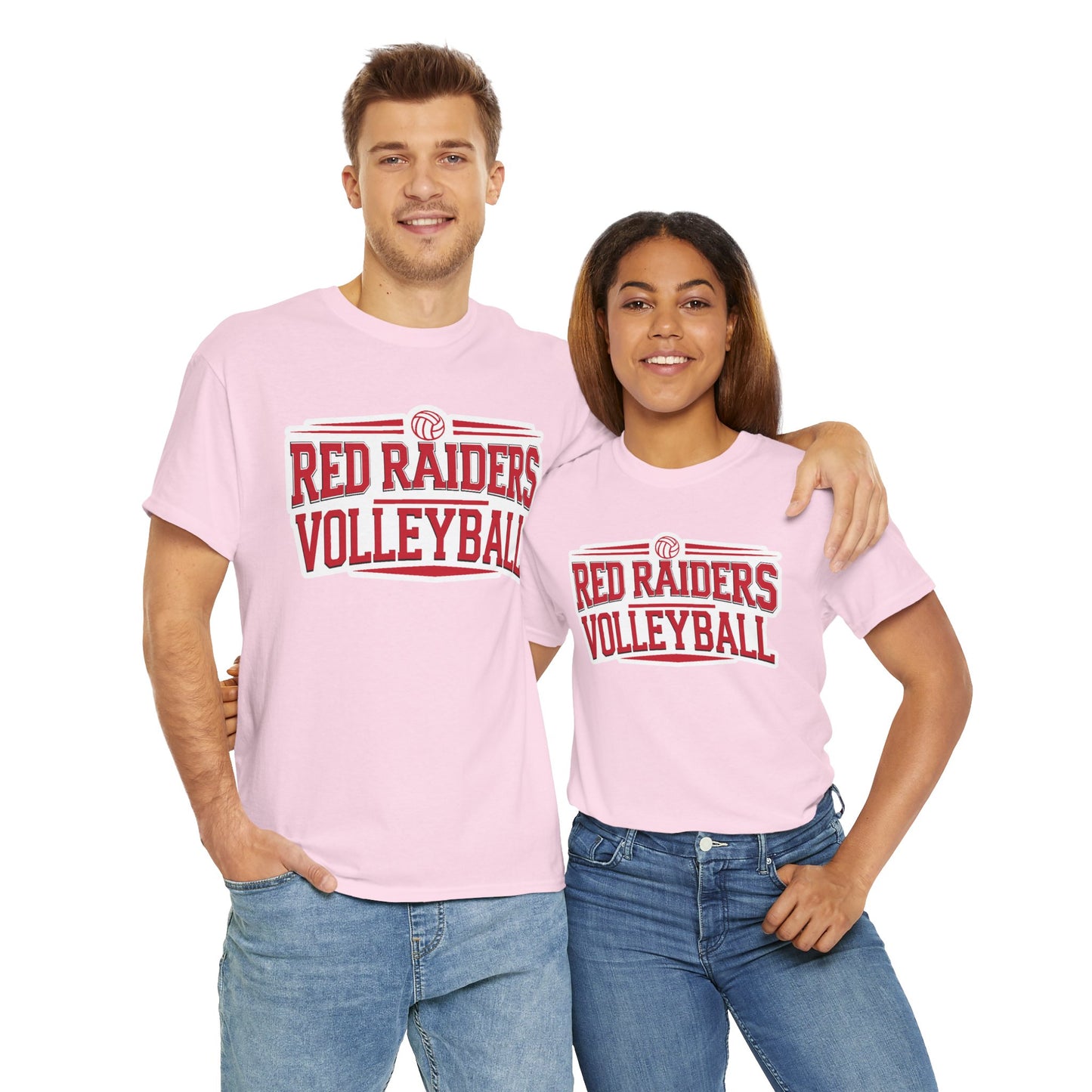 Adult Tee \ Marion County Red Raiders Volleyball \ MCV2