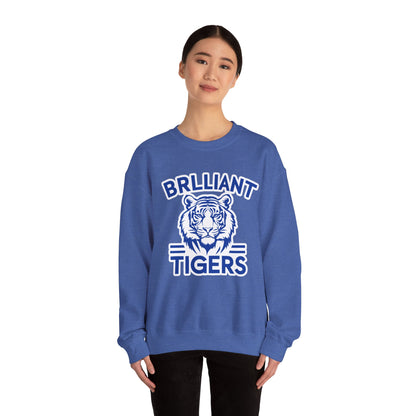 Adult Crewneck Sweatshirt \ Brilliant Tigers \ BT1