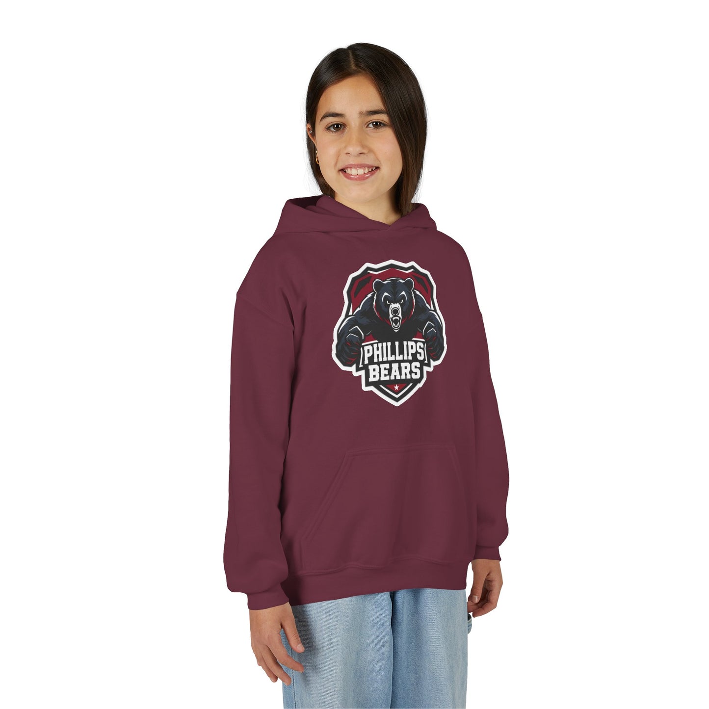 Youth Hoodie Sweatshirt \ Phillips Bears \ PB2