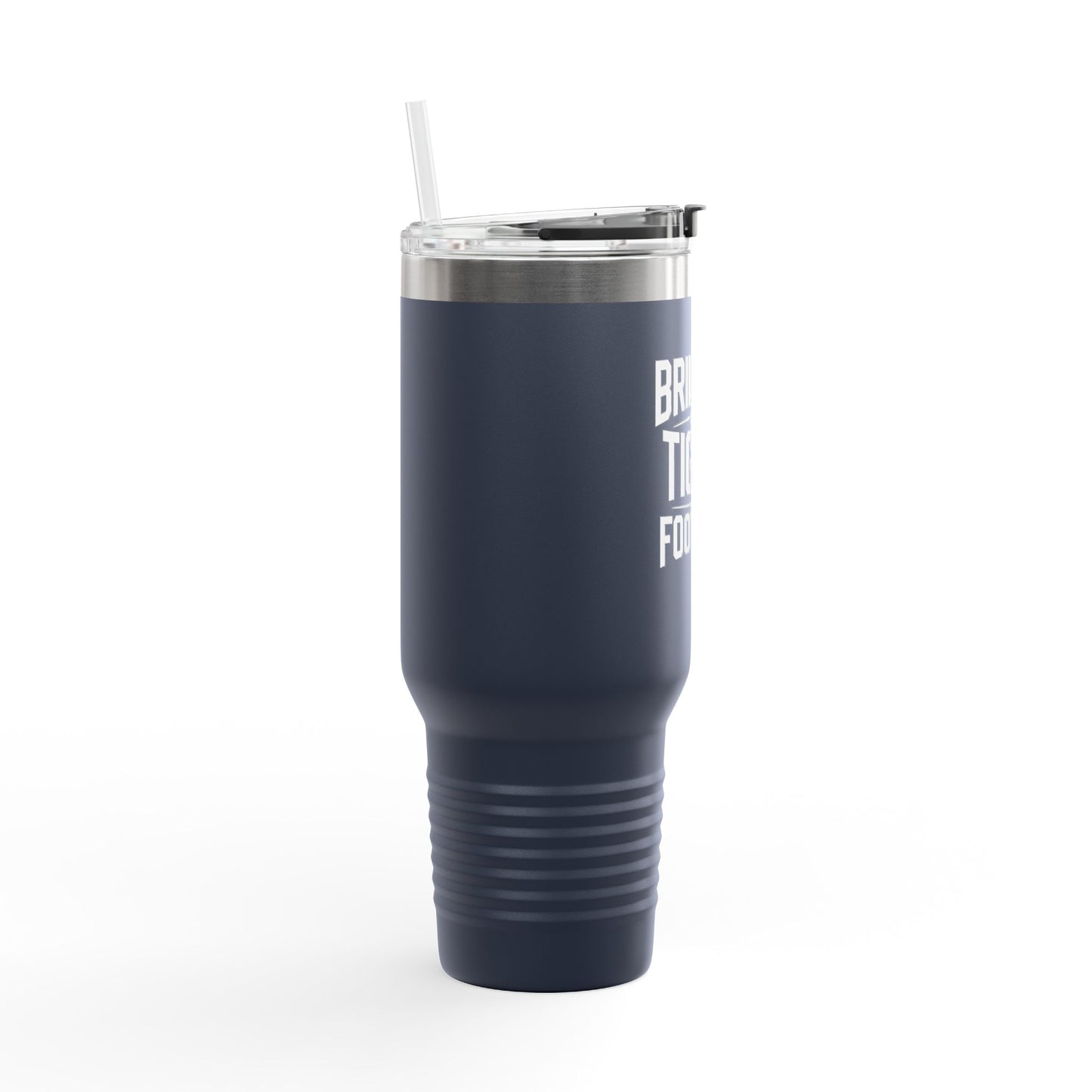 40oz Insulated Tumbler \ Brilliant Tigers Football \ BTF1