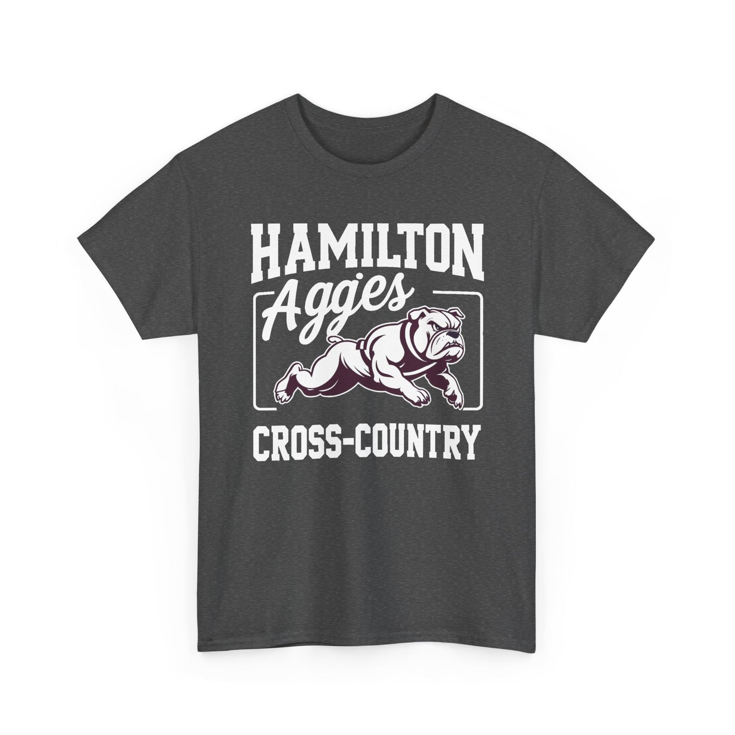 Adult Tee \ Hamilton Aggies Cross-Country \ HCC2