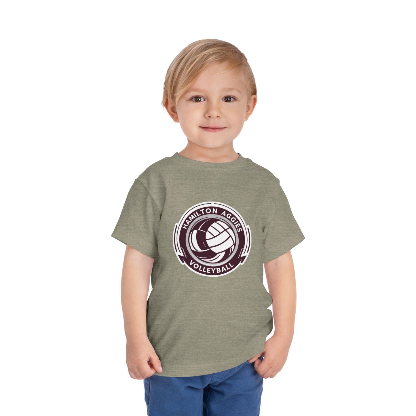 Toddler Tee \ Hamilton Aggies Volleyball \ HAV1