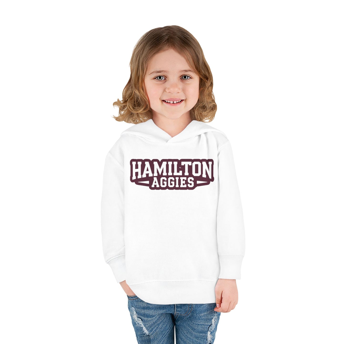 Toddler Hoodie Sweatshirt \ Hamilton Aggies \ HA3