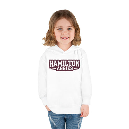 Toddler Hoodie Sweatshirt \ Hamilton Aggies \ HA3