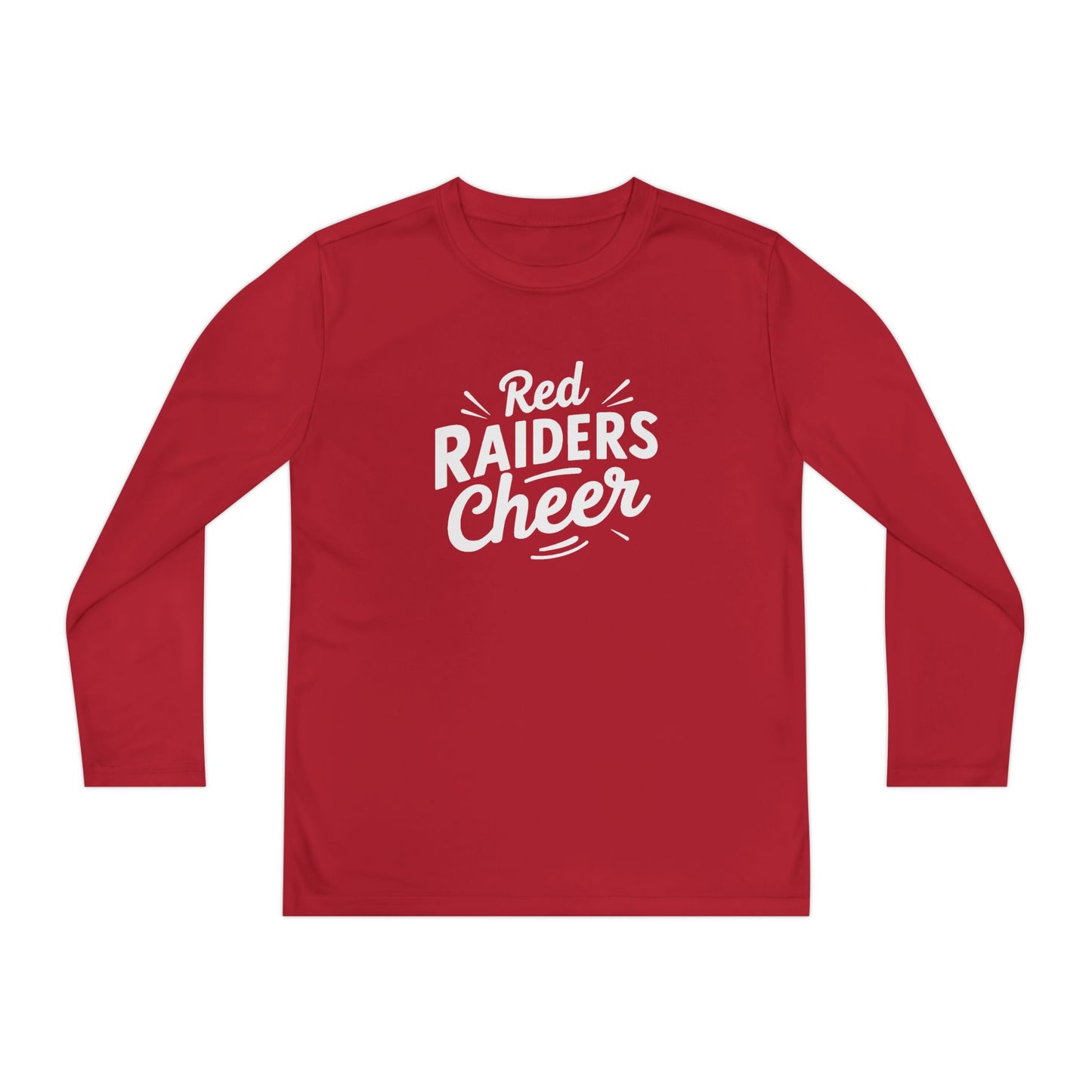 Youth Long Sleeve Tee \ Marion County Red Raiders Cheer \ MCC1