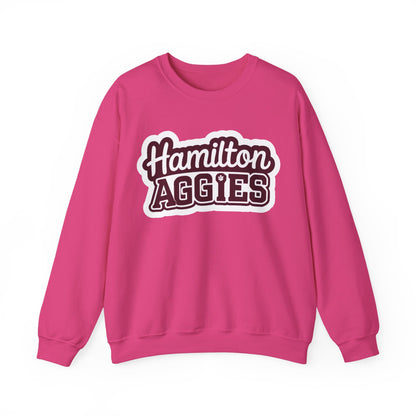 Adult Crewneck Sweatshirt \ Hamilton Aggies \ HAG2