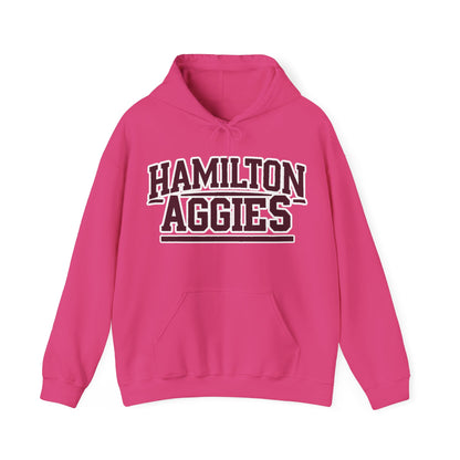 Adult Hoodie Sweatshirt \ Hamilton Aggies \ HA2