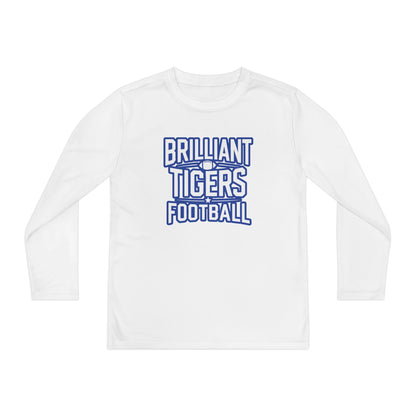 Youth Long Sleeve Tee \ Brilliant Tigers Football \ BTF1
