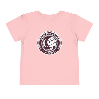 Toddler Tee \ Hamilton Aggies Volleyball \ HAV1