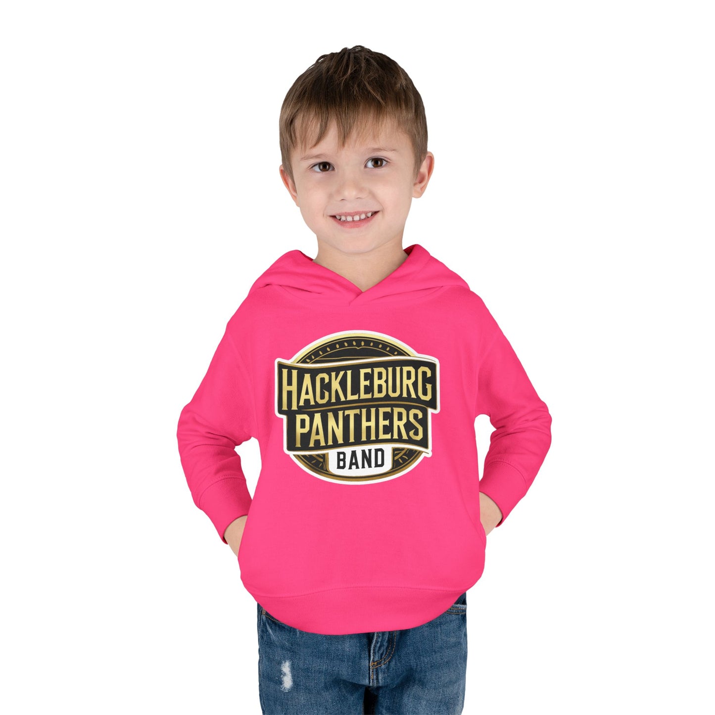 Toddler Hoodie Sweatshirt \ Hackleburg Panthers Band \ HPB2