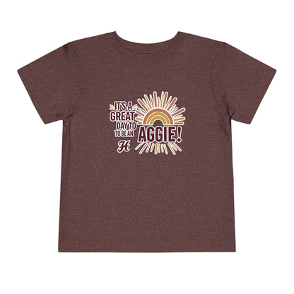 Toddler Tee \ It's a Great Day to Be an Aggie! \ GDA1