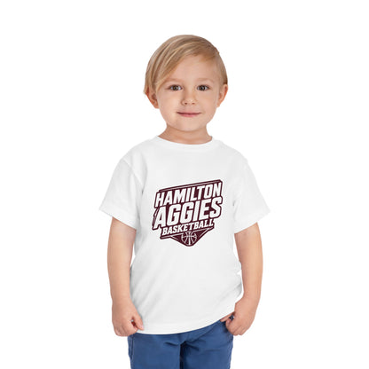 Toddler Tee \ Hamilton Aggies Basketball \ HABB2
