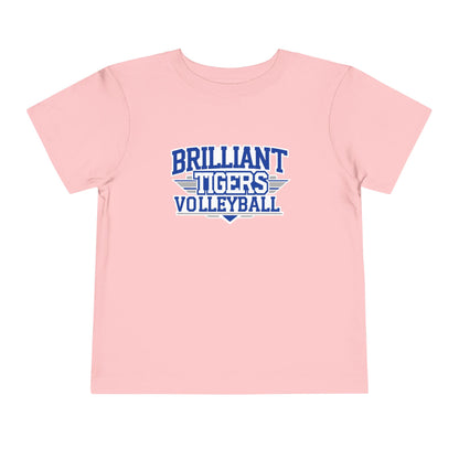 Toddler Tee \ Brilliant Tigers Volleyball \ BTV2