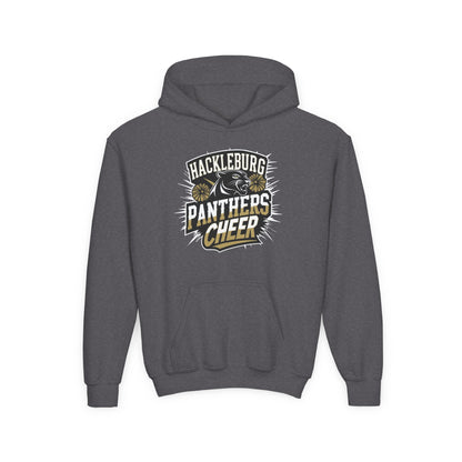 Youth Hoodie Sweatshirt \ Hackleburg Panthers Cheer \ HPC1