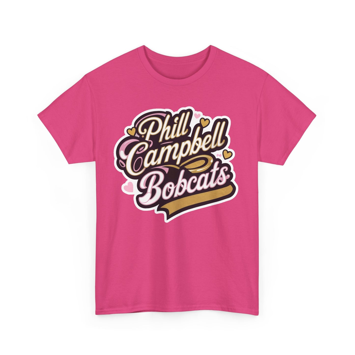 Adult Tee \ Phill Campbell Bobcats \ PCBG1