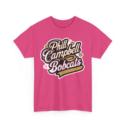 Adult Tee \ Phill Campbell Bobcats \ PCBG1